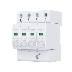 High Current Industrial Surge Protector Uc Modular Din Rail Surge Protective Device for Industrial Equipment Power Systems
