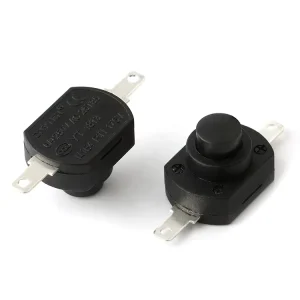 High Current Push Button Switch on Off SMT 2 Pin 6A 19mm 250V AC 25T85 Push Switch