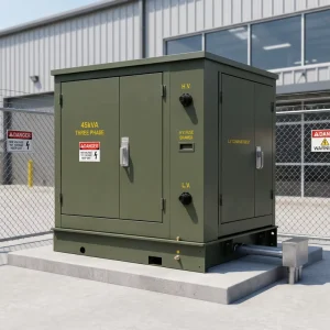 High Efficiency 45kVA Three Phase Pad Mounted Transformer for Commercial Distribution