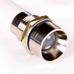 High Head White Light Ce Fcc RoHS Certified 8mm IP67 Waterproof Indicator Light for Industrial Control Panels