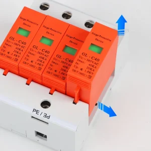 High Performance 275V SMD Varistor T2 Type 40kA Surge Protection IP40 CE Certified Electronic Equipment CDFL