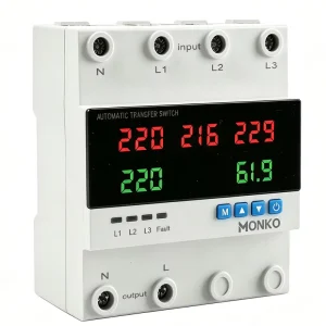 High Performance Automatic Transfer Switch for Solar Systems