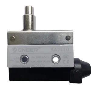 High Performance Mini Micro Switch with Straight Plunger Electrical Limit Switch for Home Appliance and Automated Conveyor Line