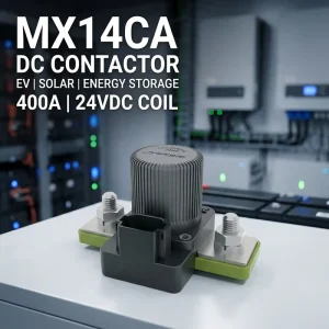 High Performance Sealed Housing Main Contactor MX14CA for Sensata Gigavac 400A 24VDC Stable Contact for Electric Vehicles