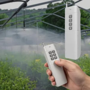 High Power 2000m 433MHz Remote Control with Separate Power Key for Large Area Agricultural Irrigation and Industrial Equipment