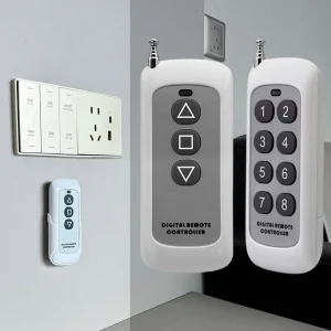 High Power 433MHz Learning Code Universal Remote Control for Smart Home Electric Projector Screen With 500m Long Range