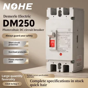 High Quality 3P 4P 40kA 1000V Molded Case Circuit Breaker 63A 100A 125A 160A 250A MCCB Electrical Breaker