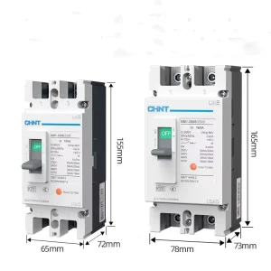 High Quality 50 Amp Circuit Breaker MCCB Electrical Circuit Breaker NM1-63A~250A 2 Pole Circuit Breaker