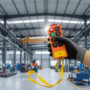 High Quality 6-Button Key Single Speed Wireless Industrial Remote Control IP68 Waterproof Overhead Crane Truck Motor Remote Tool
