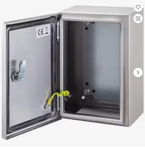 High Quality Custom Stainless Steel Low Voltage Rainproof Enclosure Outdoor Waterproof Use Wall Hanging IP55 Distribution Custom