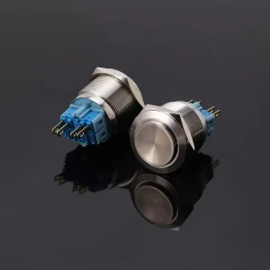 High Quality Momentary Metal 25mm Push Button Switch