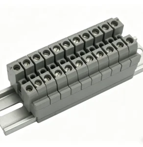 High Quality UK5N Industrial Terminal Block 2.5mm² Screw Clamp Terminal
