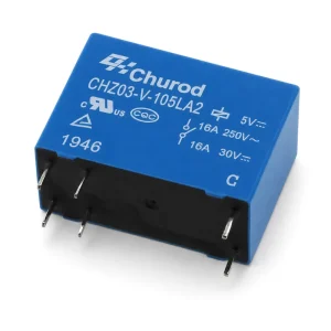High Reliability OEM PCB Mount Power Relay AgSnO2 Silver Contact 5V 12V 24V 48V Coil General Purpose Relay for Power Switching