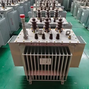 High Resistant Compact High Voltage Oil Cooled Three Phase Aluminum Winding Energy Saving Oil Immersed Distribution Transformer