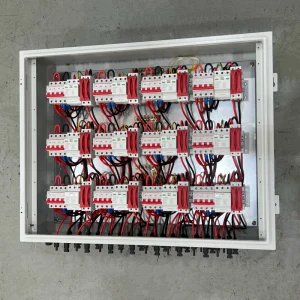High Safety Power Distribution Equipment with ATS Automatic Transfer Switch for 400KW Industrial Solar Photovoltaic Distribution