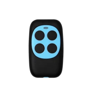 High Sensitivity 4 Button Remote Control Blue Oval RF Transmitter for Rolling Shutter Garage Door Gate Opener Fob