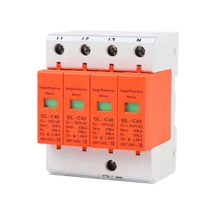 High Surge Capacity 20KA 40KA T2 SPD Secondary Protector Smart Protection Industrial Residential Power Electronic Equipment