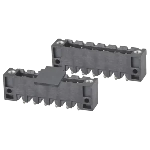 High Temp. Terminal Block Vertical 5.0/5.08mm Closed End with Flange Plug Terminal Blocks Terminal Block Connector