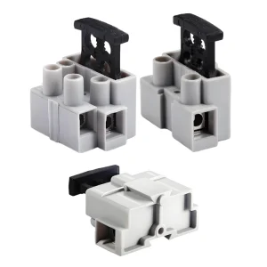 High Voltage 1 Way 450V Fused Terminal Block Connector Electrical Wiring Fuse Holder