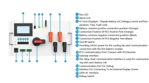 High Voltage Bms Master 80 1000V 100A Commercial ESS Active Balancing High Voltage Box