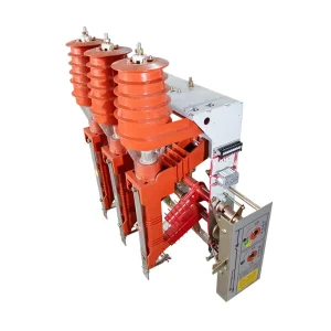 High Voltage Indoor Three Phase LBS Disconnector FKN 12 Fuse Load Break Switch 31.5kA Breaking Capacity 50 60Hz Rated