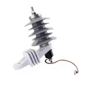 High Voltage Metal Oxide Polymer Lightning Arrester for Transformer Protection Surge Suppression Device Power System Safety