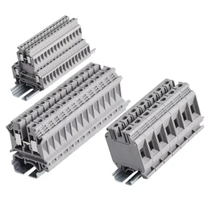 High Voltage Resistance Screw Type Terminal Block for Electrical Cabinets and Control Unit