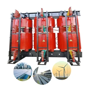High Voltage Transformer 11kv 2000kva Low Loss Dry Type Power Transformer