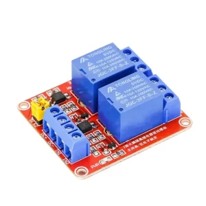High and Low Level Triggered PLC Drive Module 5V 12V 24V Relay Control Board 2 channel Electromagnetic Relay Module