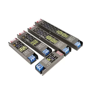 High efficiency 60W/100W/150W/200W/300W/400W 12V 24V Led Light Strip Power Supply Low Voltage Transformer Light Strip Driver