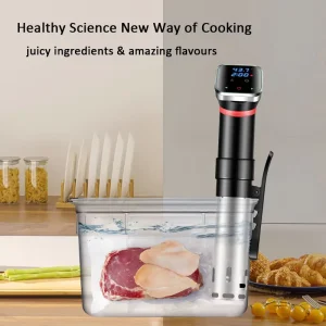 Home Kitchen Sous Vide Cooker Professional Slow Ultra Quiet Immersion Cooker for Steak Vegetables Meat