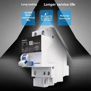 Household 2P Circuit Breaker Leakage Protection 63A 32A Air Conditioning 230V~ Model DZ47LE-63 DZ47LE-32