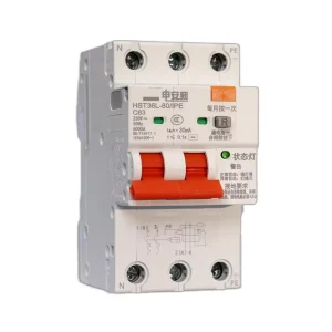 Huisitong Multi function Anti shock RCBO MCB Circuit Breaker Li Protection 6000A Breaking Capacity 220V 400V 50Hz Model