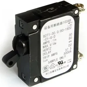 Hydraulic-magnetic Circuit Breaker B2 Series UL TUV CE 2 Poles 3 Poles 20A 10A 16A 32A
