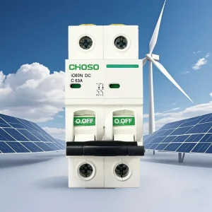IC60N DC Isolator Miniature Circuit Breaker (MCB) 1P-4P 6A-1000V 4.5kA Breaking Capacity for Solar PV Systems 250V-1000V