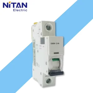 IC65N-4A Miniature Plastic Industrial Air Circuit Breaker 6kA 1P 50/60Hz