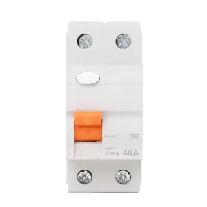 ID 2P RCCB Residual Current Circuit Breaker Earth Leakage Circuit Breaker AC ELCB MCB Magnetic Electronic