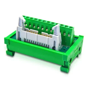 IDC C Socket Terminal Block Adapter PLC Relay Terminal Station DIN Rail Type Relay Terminal Block Module Relay Junction Box