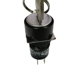 IDEC Izumi 16 Hole Three Position Key Selector Switch Made in Japan AS6M-3KT2AC AS6-KT