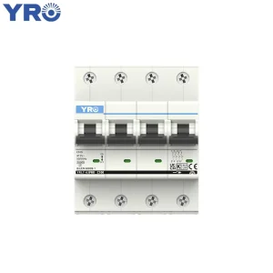 IEC 60898 1 Certified MCB AC Miniature Circuit Breaker 230V Solar AC Side Solution