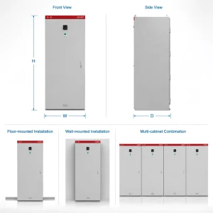 IEC 61439 XL Low-Voltage Fixed Power Distribution Panel 400A 600A 800A IP30 Cold-Formed Steel Enclosure
