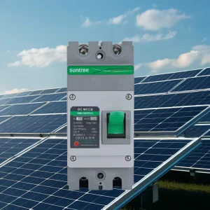 IEC CE CCC DC Moulded Case Circuit Breakers MCCB for Photovoltaic System