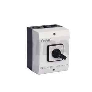 IEC Standard 16A Triple Pole Rotary Changeover Selector Switch