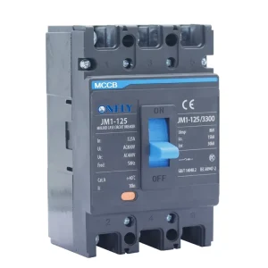 IEC60947 Three Phase 400V 30kA CM1 Type 3P 63A 100A 125A 160A Electric Moulded Case Circuit Breaker MCCB