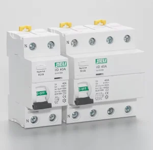 ILD RCCB/MCB Miniature Circuit Breaker 63A Copper Residual Current for Electronic Equipment