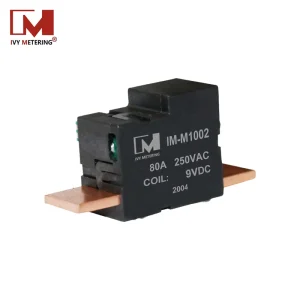 IM-M1002 Anti-magnetic 500mT 80A 250VAC Single Pole Miniature Motor Driven Relay Latching Relay for Energy Meter
