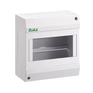 IP30 HAG II 6P ABS Plastic Circuit Breaker Distribution Box Surface Mount 122*130*61mm Power Equipment China