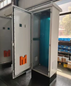 IP54 Low Voltage Distribution Box Carbon Steel Powder Coated 1800x800x500mm Electronic Equipment