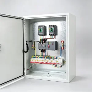 IP55 Metal Distribution Box 3 Phase Lighting Control Panel MCB Power Distribution Cabinet Industrial Electrical Enclosure