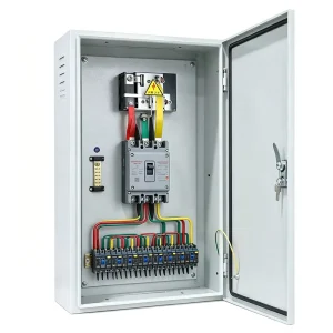 IP55 Rated Power Supply Enclosure Dual Circuit Distribution Cabinet for Processing Equipment